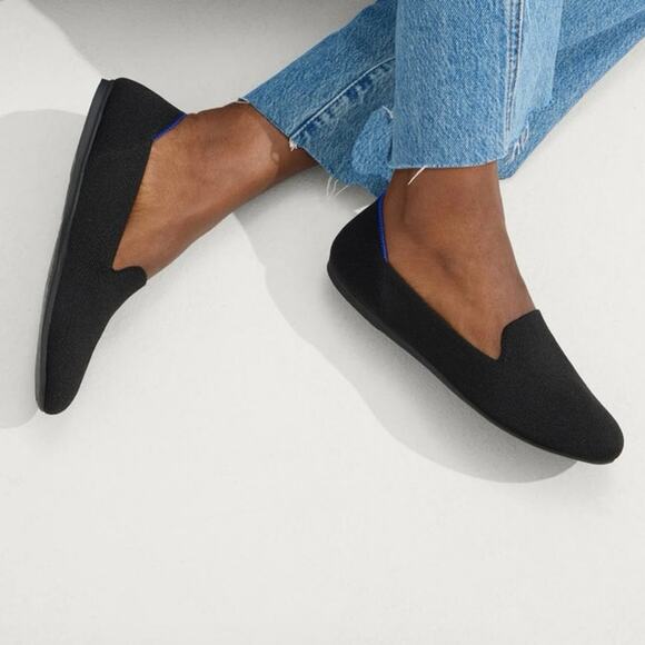 Rothy’s “ the loafer” black womens size 7.5 - Picture 1 of 7